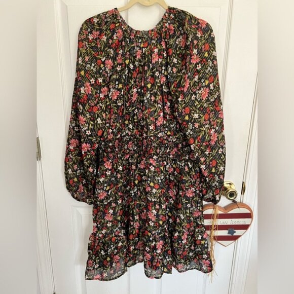 Old Navy Waist-Defined Shine Mini Dress new with tags size xl - Picture 3 of 5